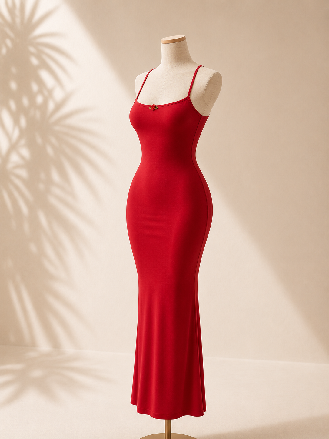 il Lingerie Dress in CherryRed.