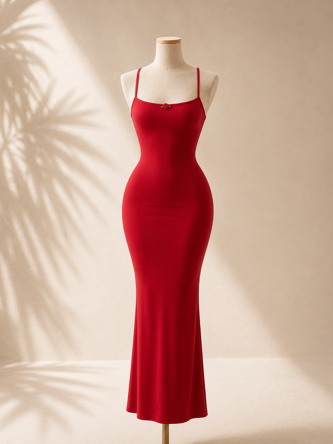 il Lingerie Dress in CherryRed.
