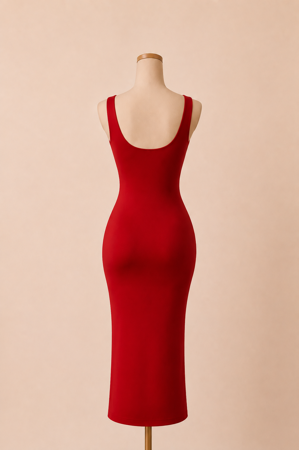il Lingerie Dress Modellante in CherryRed.