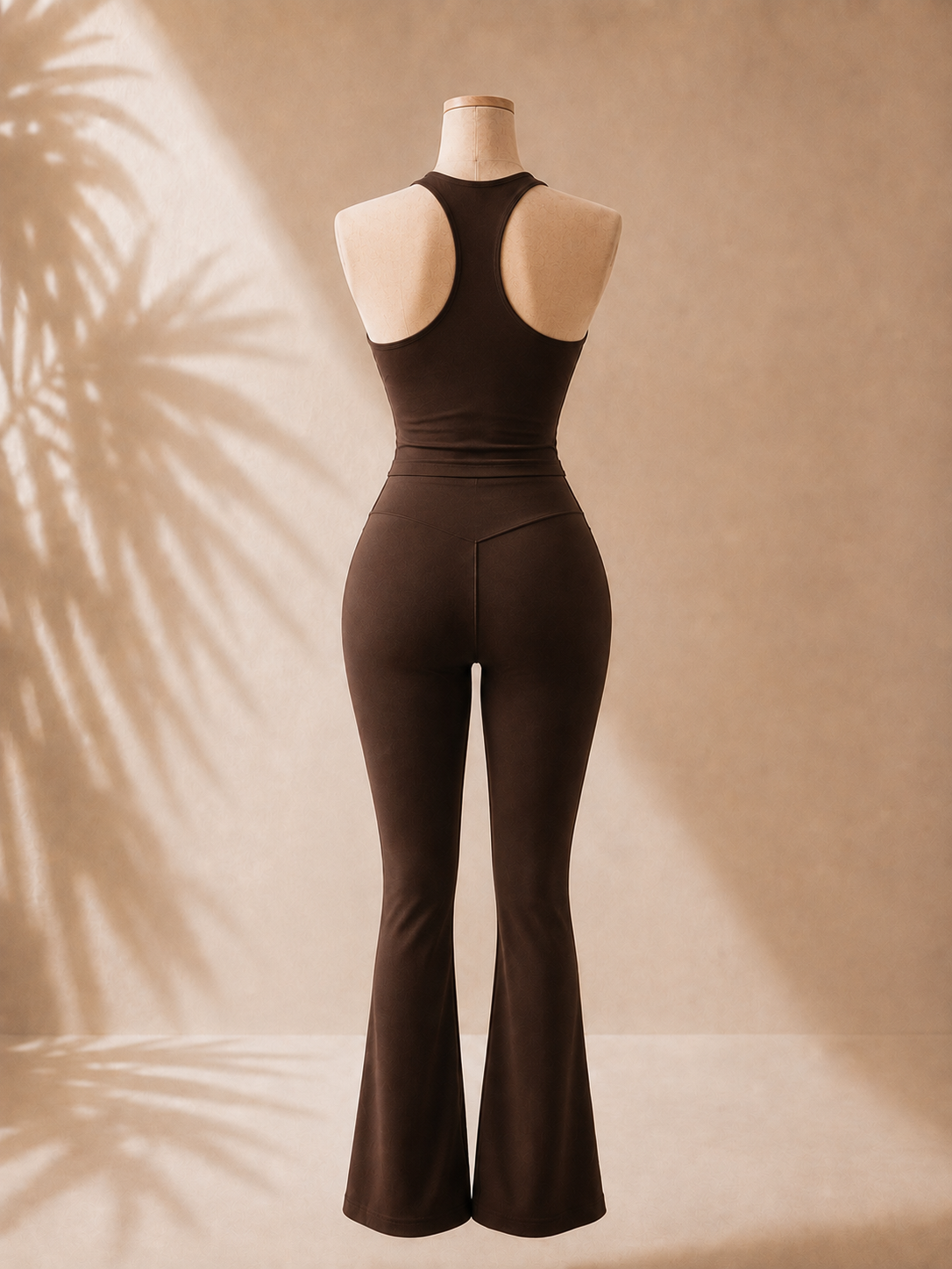 Gym Lingerie in Coffee.
