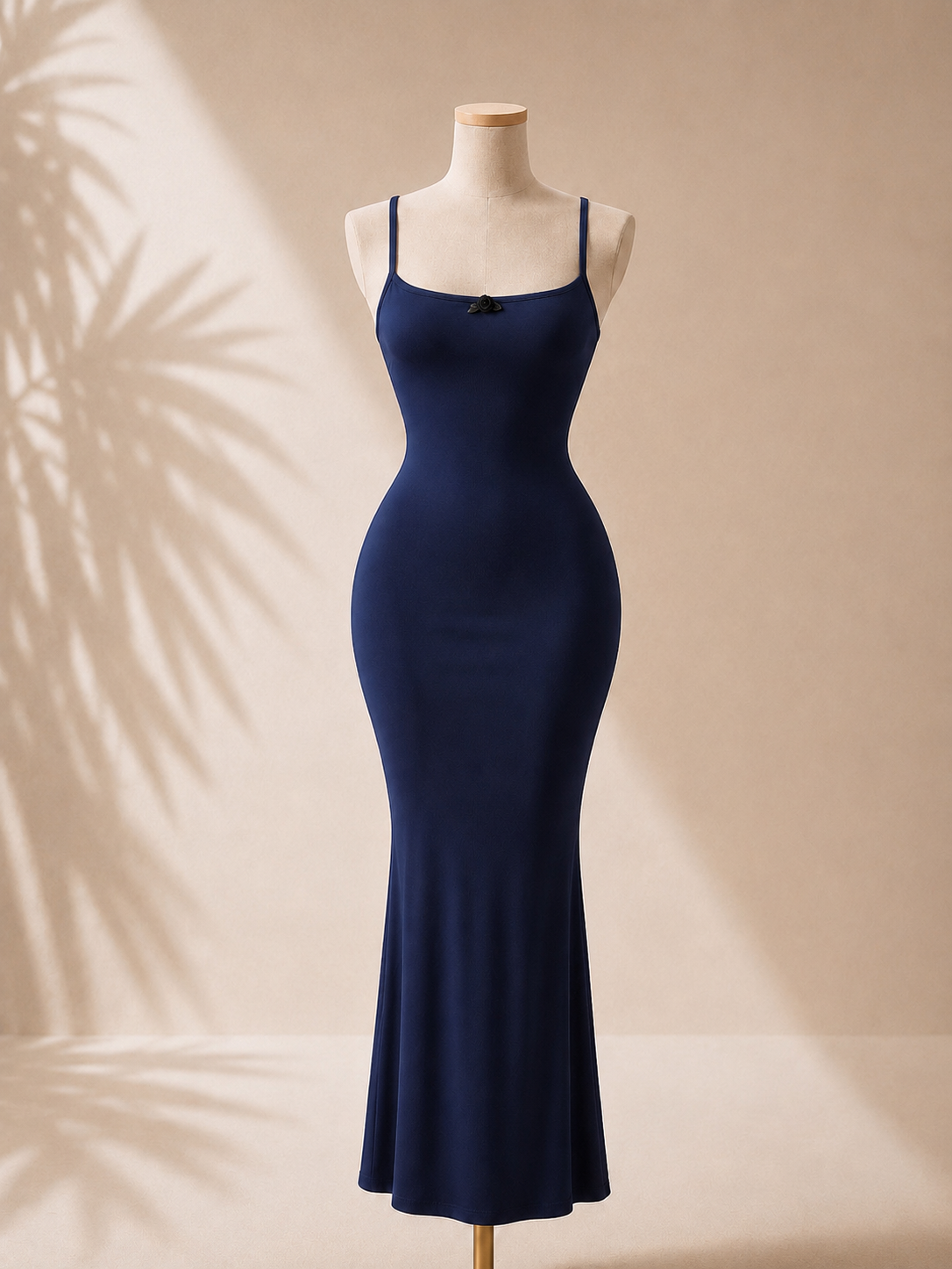 il Lingerie Dress in Navy.