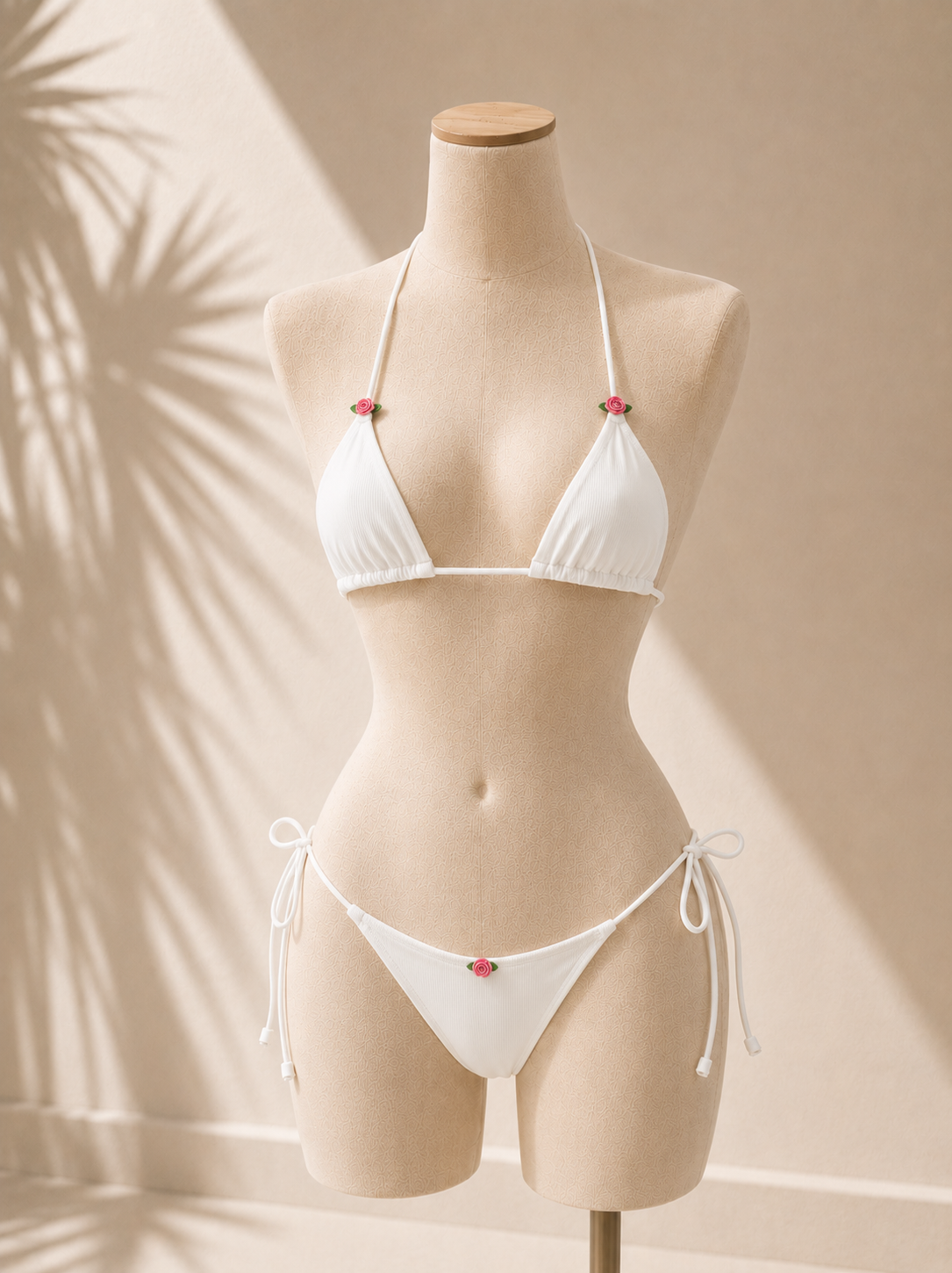 Swim Lingerie III in White.