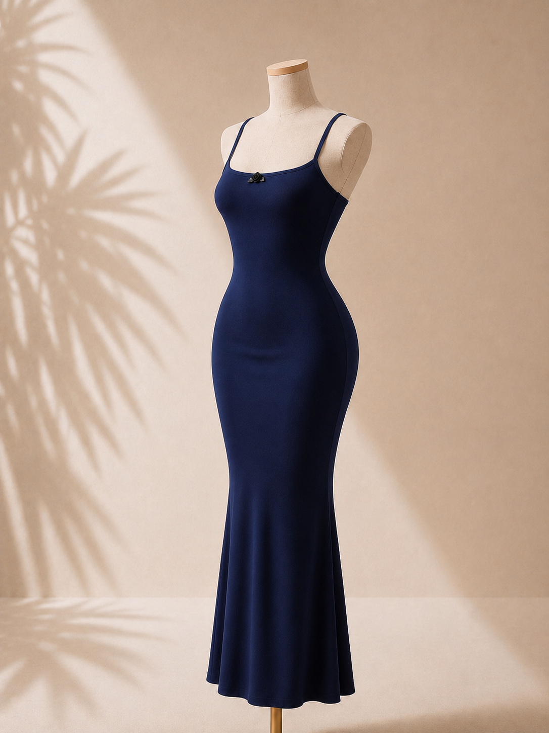 il Lingerie Dress in Navy.