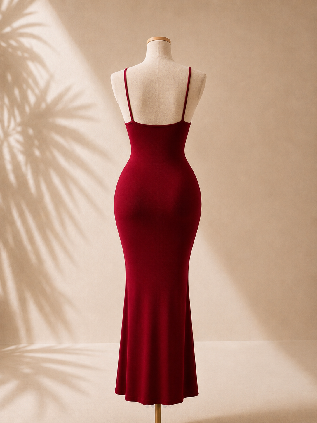 il Lingerie Dress in Burgundy.