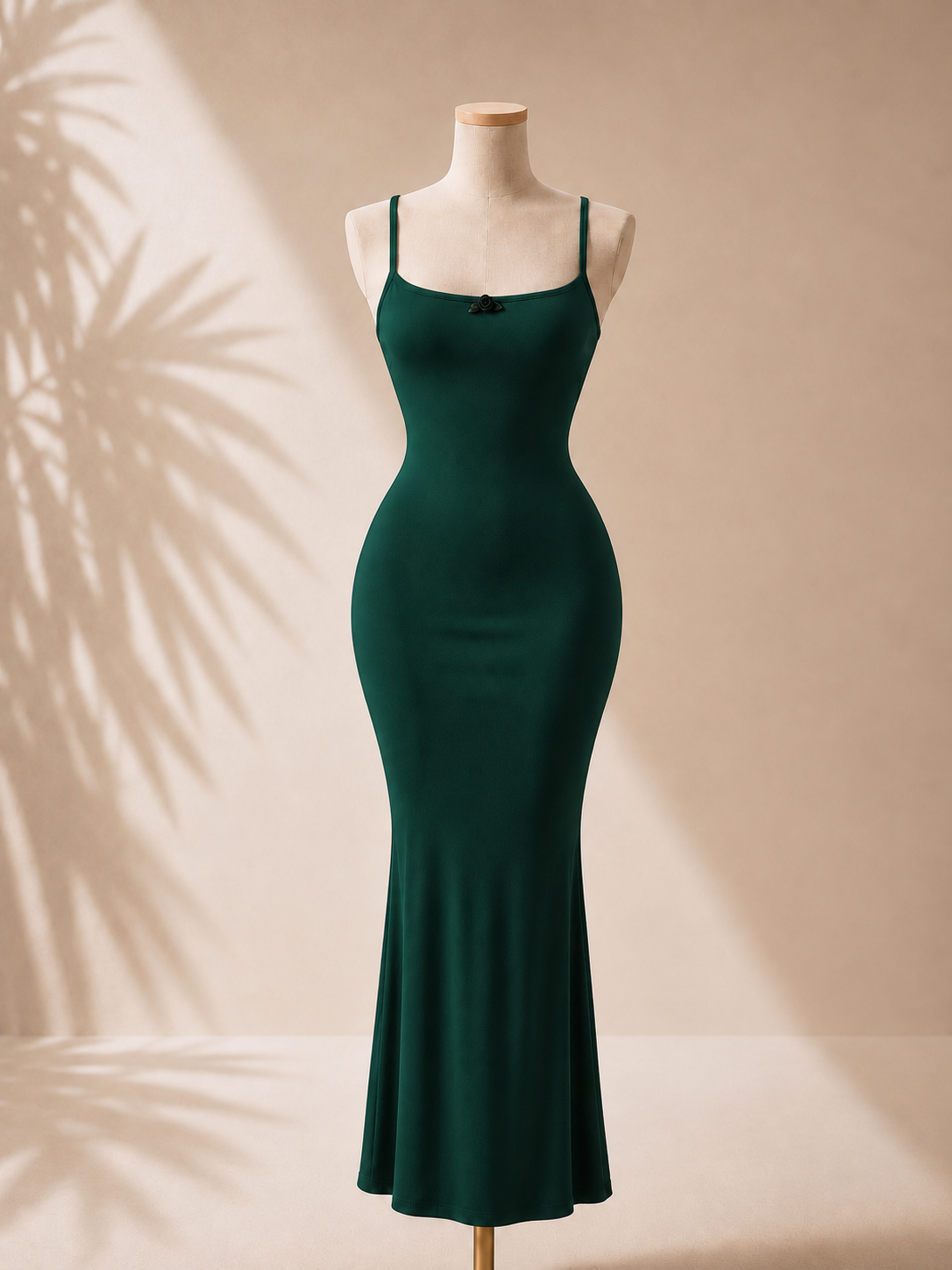 il Lingerie Dress in ForestGreen.